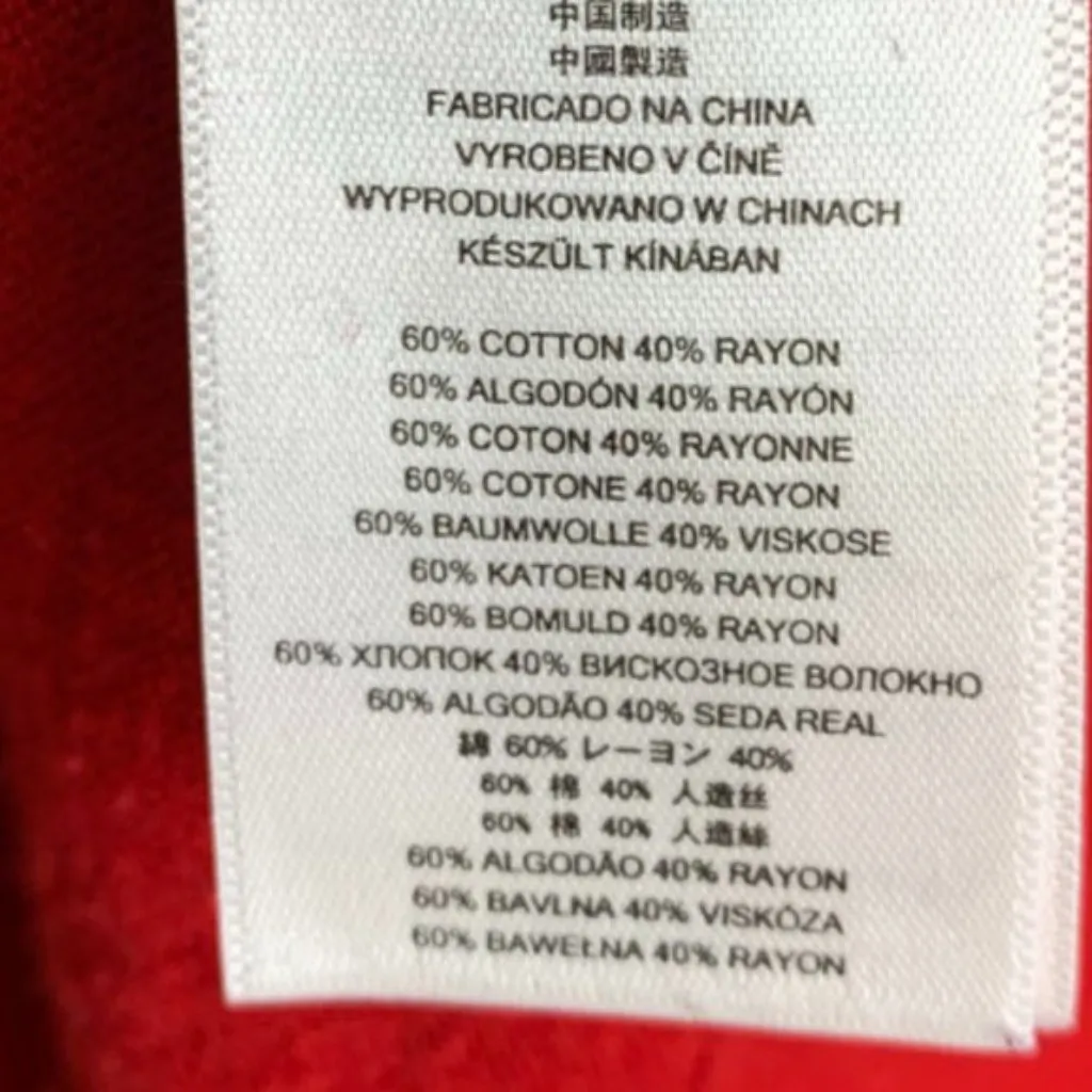 Michael Michael Kors Red Crewneck Sweater Size M - Image 5