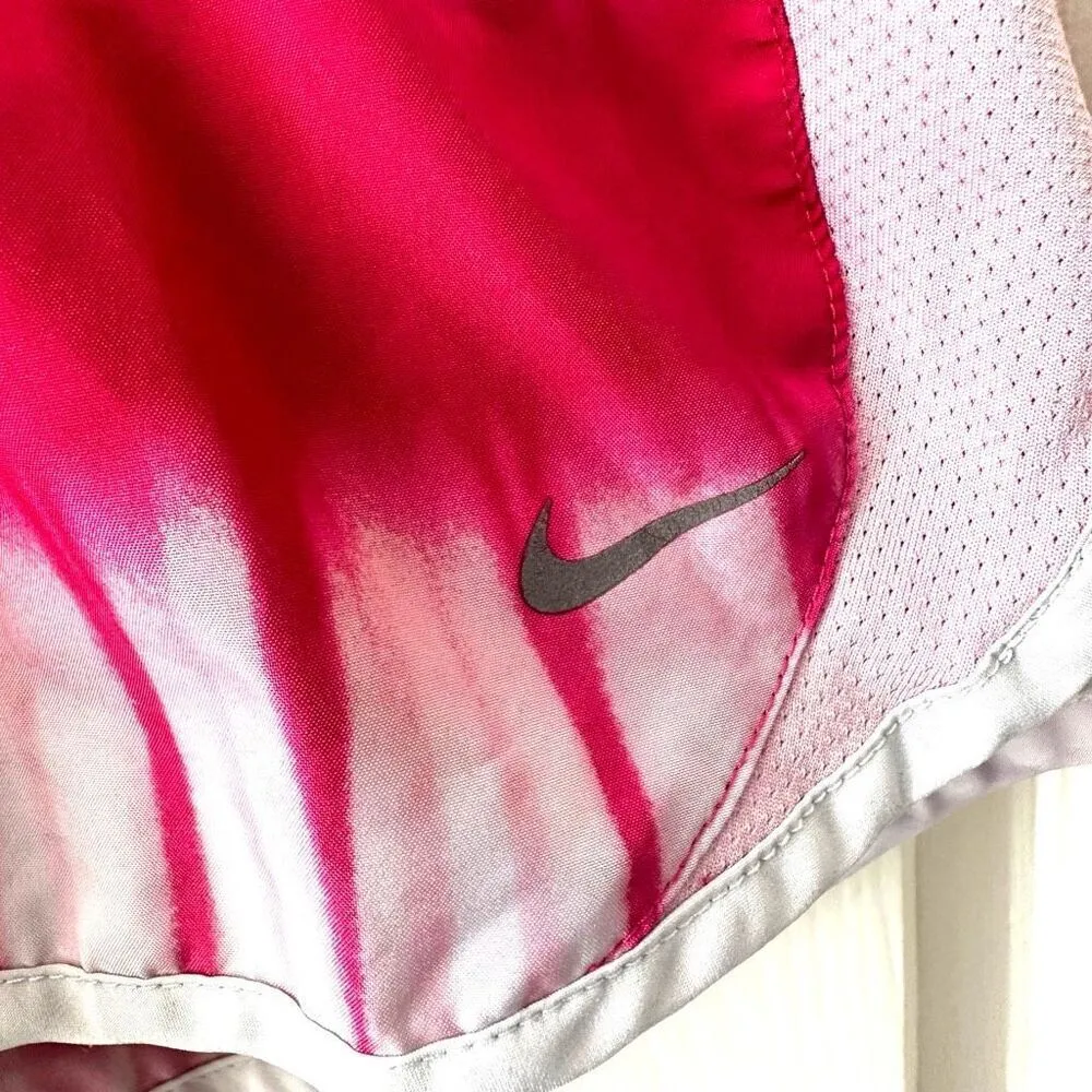Nike tie dye pink runner shorts - Image 4
