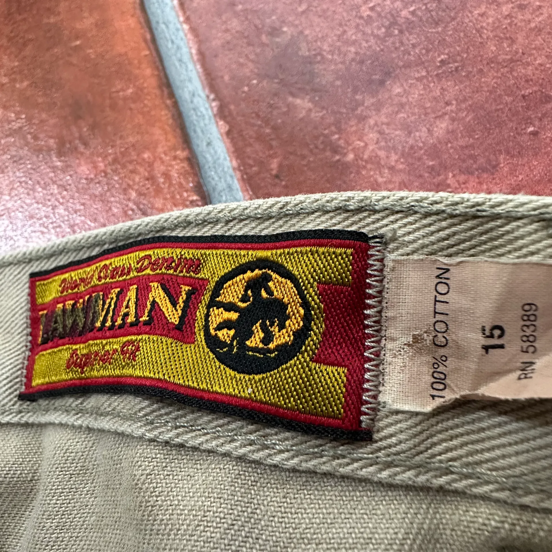 Vintage Lawman Beige Western - Image 5