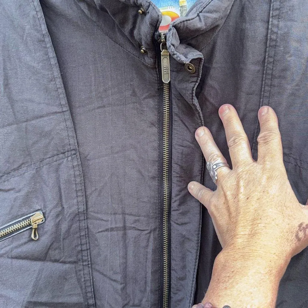 Vintage Black 5 AVENUE SNOWSUIT Ski Suit Size 40 USA fantastic no Sue all black - Image 5