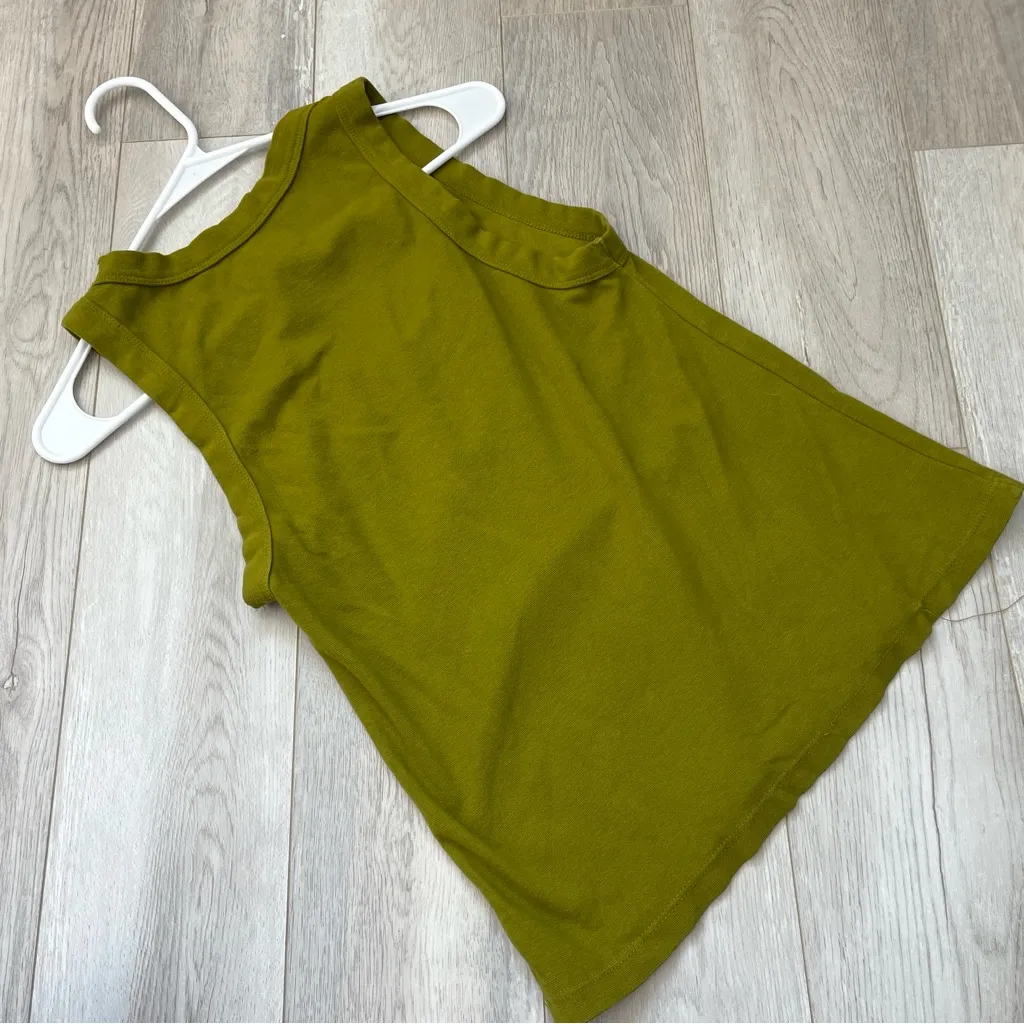 Big Bud Press Tank Top cotton bedroom womens Green (medium) casual basic - Image 4