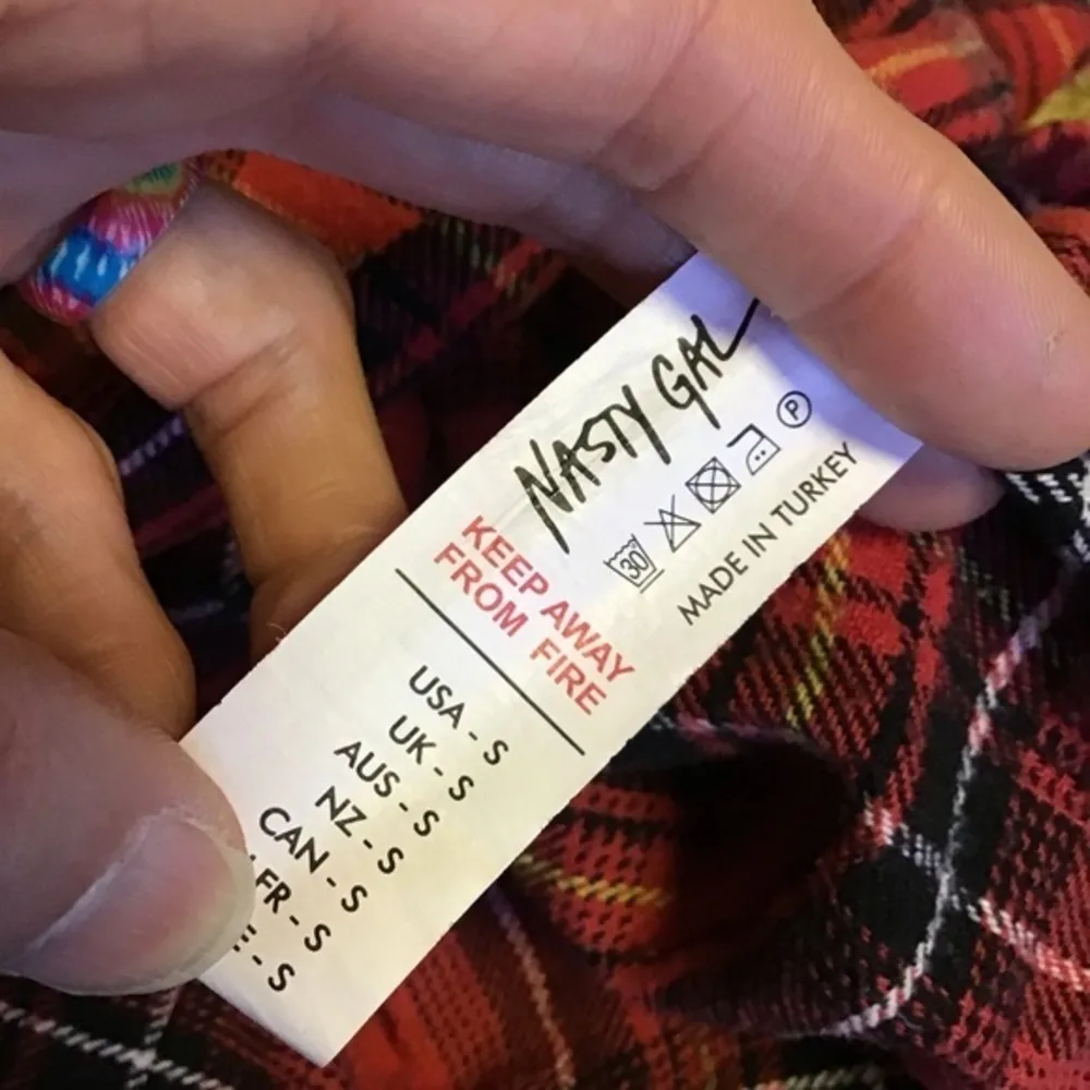 Nasty gal plaid flannel shirt - Image 3