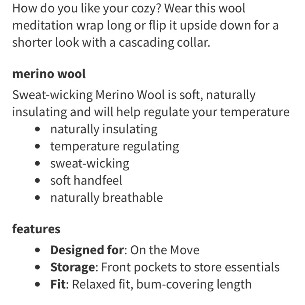 Lululemon Sit In Lotus Wrap II Sz 8 - Image 7