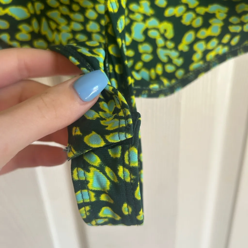 Leith  Green Patterned Bodysuit - Image 8