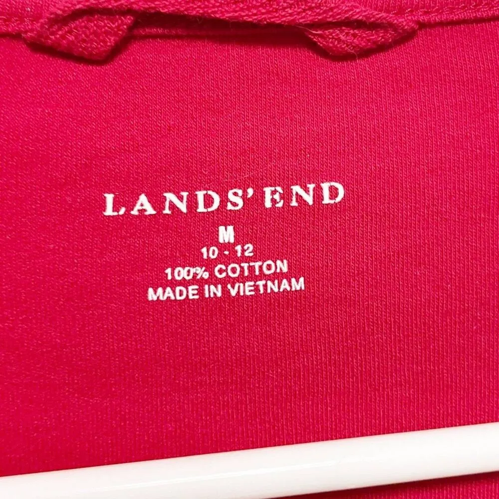 Lands' End Red Long Sleeve Pajama Set - Image 7