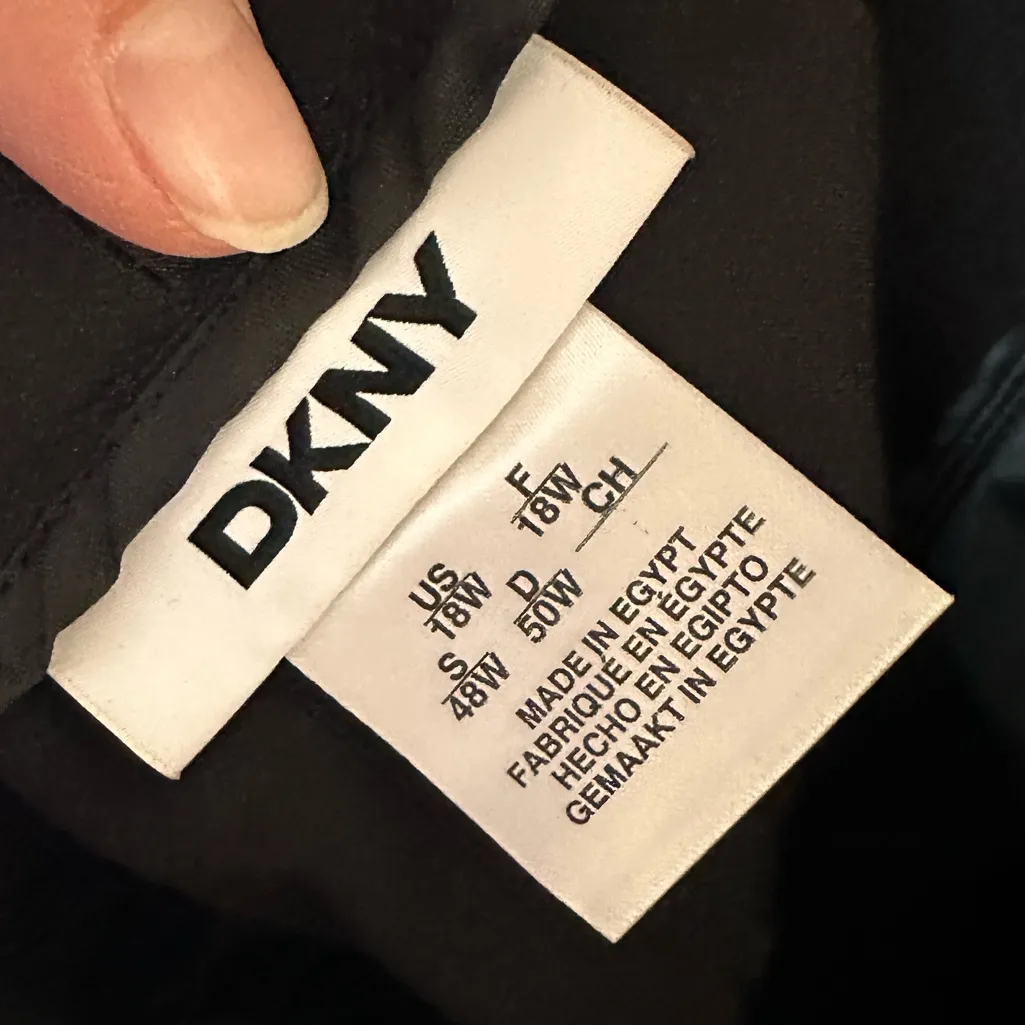 Dkny 18W black suit pants Essex slim pant - Image 3
