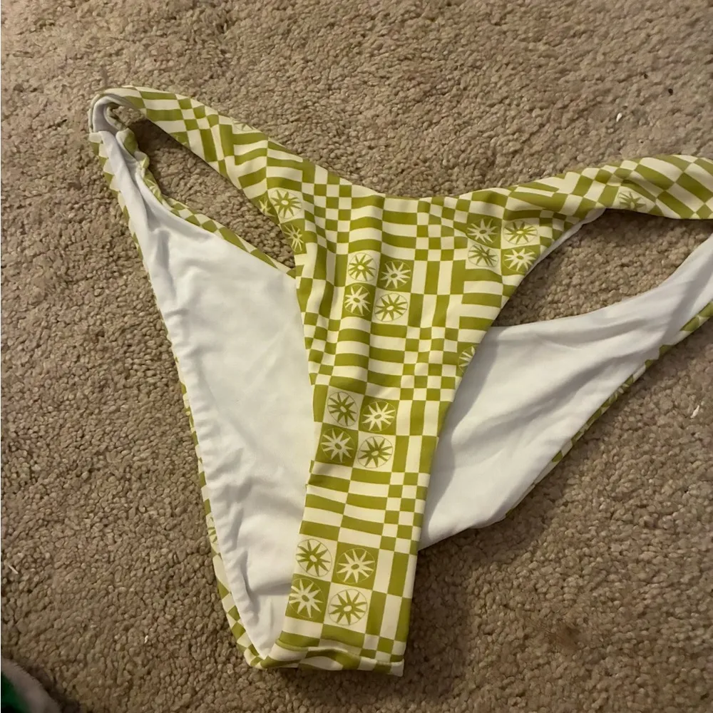 Green Checkered Bikini Bottom - Image 3