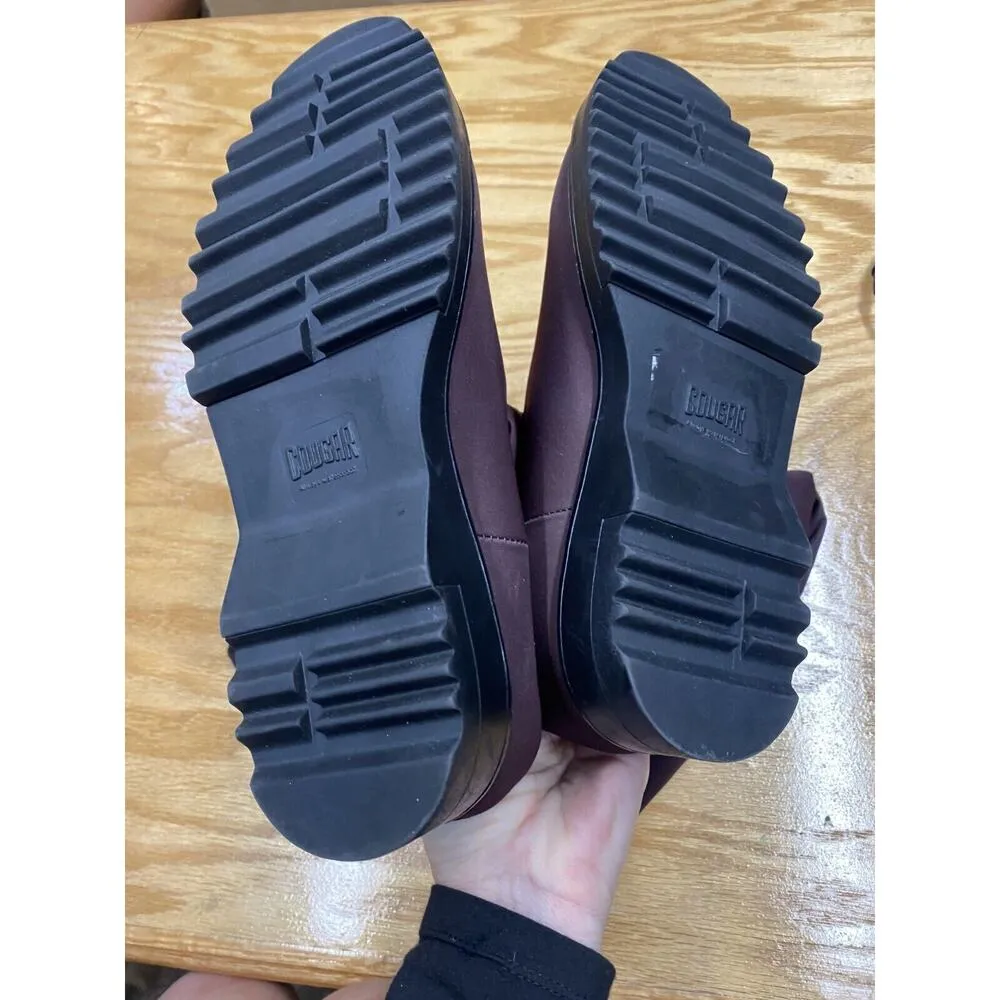 Cougar Gale Snow Boots Women's 8 Plum Slip - Image 5