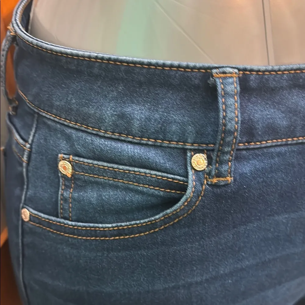 Jennifer Lopez Blue Skinny Jeans with Versatile Stretch - Image 4