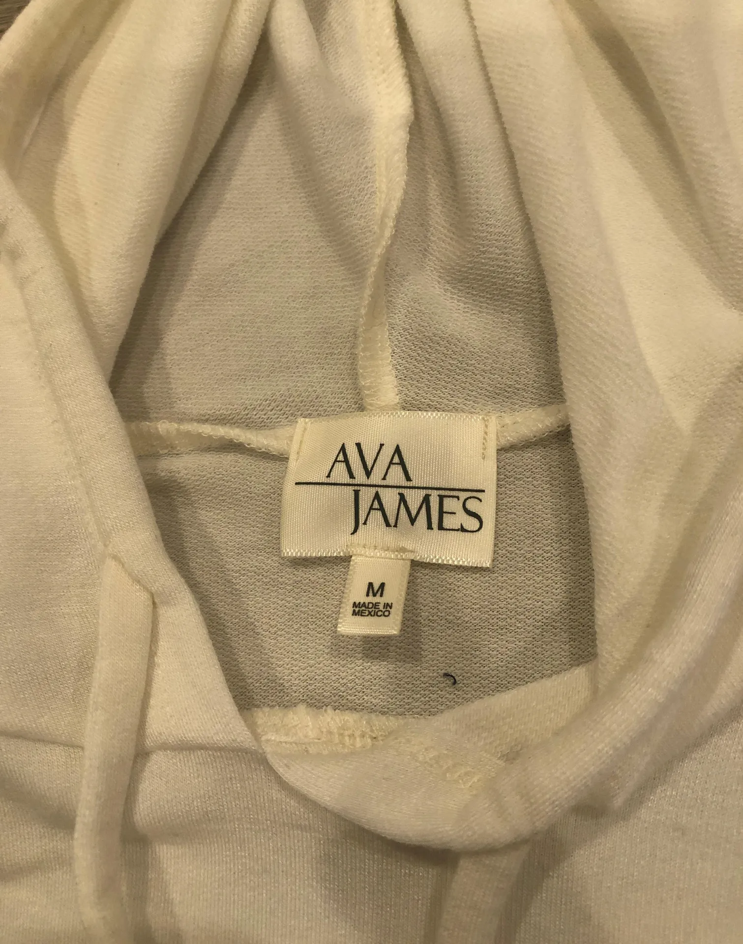 Ava James thin blue and white hoodie - Image 7