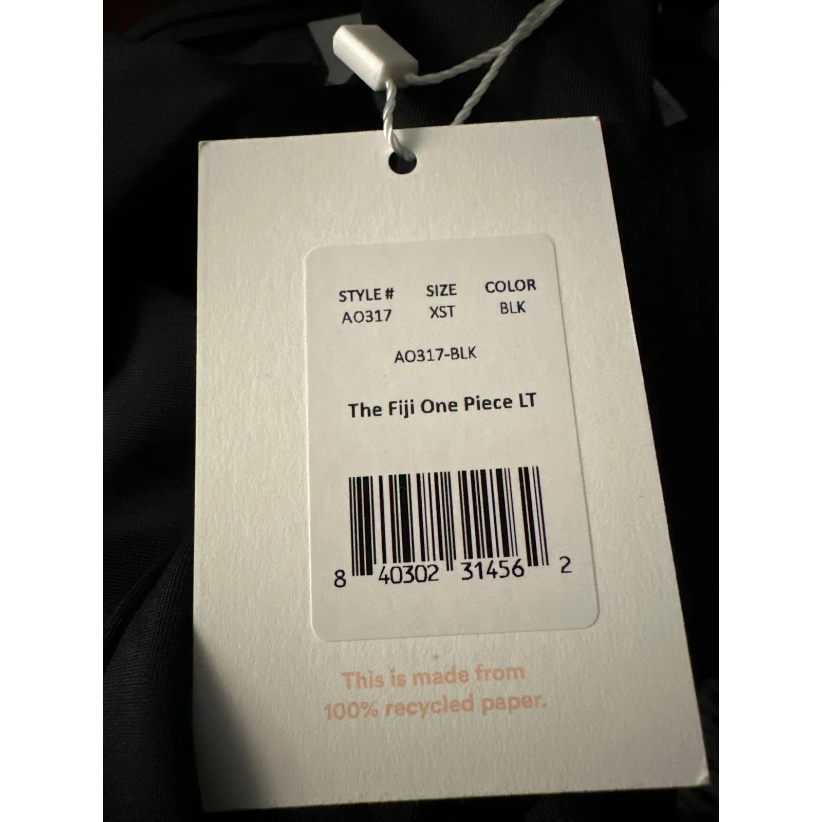 Andie The Fiji One Piece Swimsuit Black Long Torso XS - Image 5