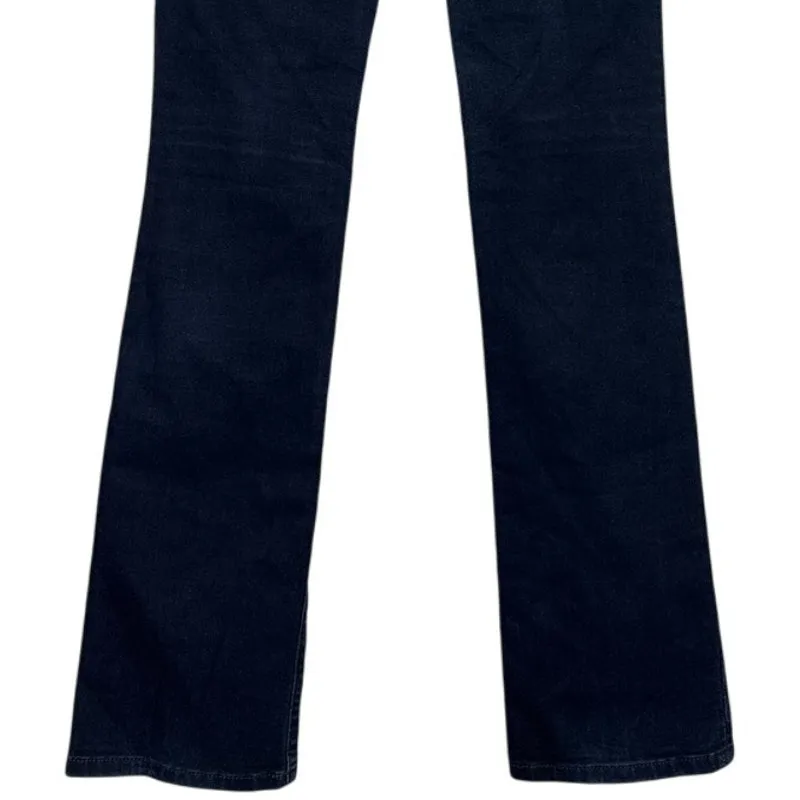 Joes Classic Slim Fit Mini Boot Cut Jean Sexy Low Rise 26 Tanya Dark Blue Wash - Image 8