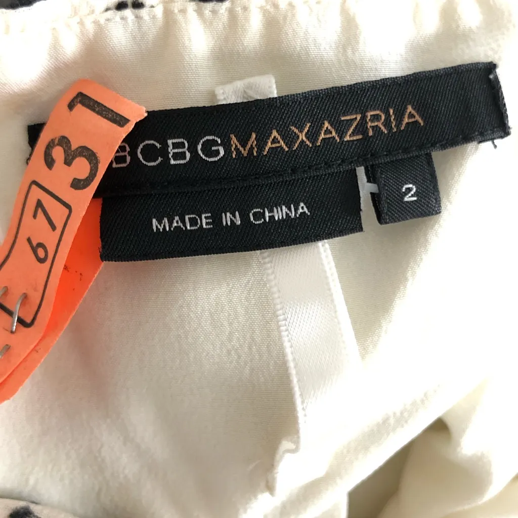 BCBGMAXAZRIA  Silk polka dot halter dress - EUC!! 2 - Image 11