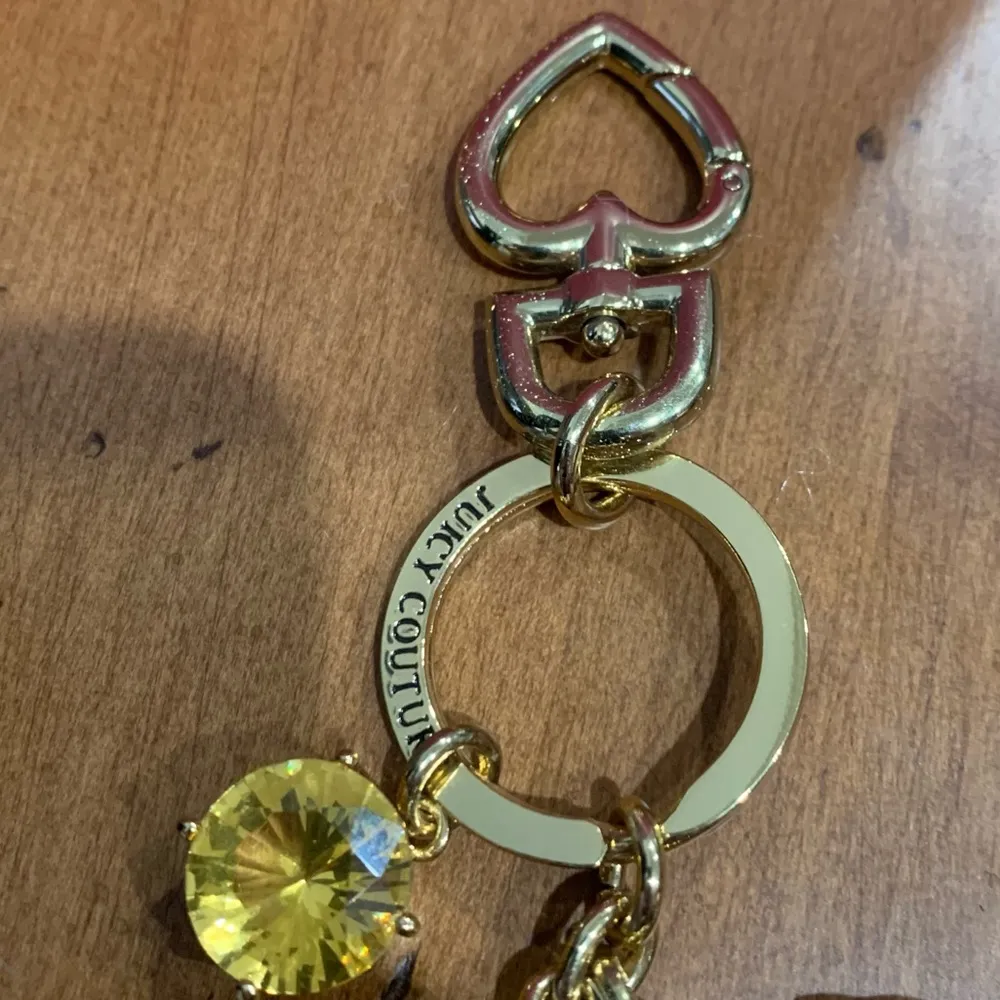 Juicy Couture Pam Gela Pave Crystal Palm Tree Charm Key Fob - Image 4