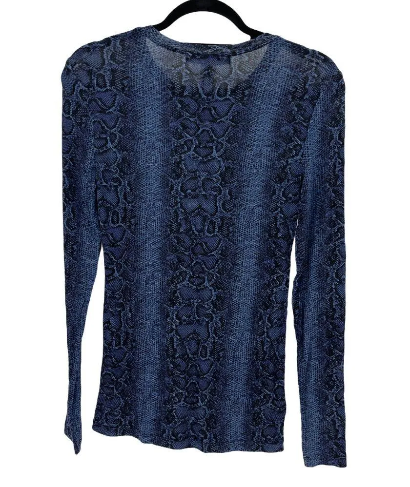 Snakeskin Long Sleeve Shirt - Image 5