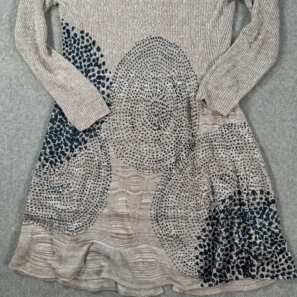 Nic +Zoe Long Cardigan Sweater Duster Size XS Long Sleeve Ribbed Knit Button - Image 10