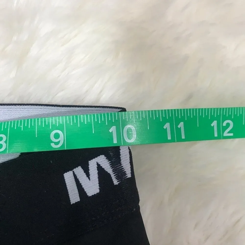 {Ivy Park} Black Capri Athletic Workout Pants Size XXS - Image 6
