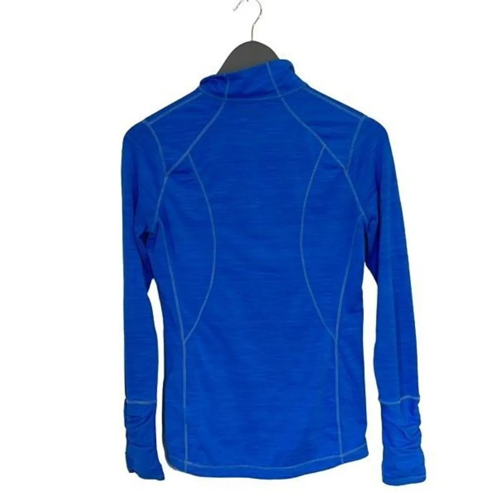Kirkland Signature Women’s Athletic 1/4 zip top‎ jacket Size Small Royal blue - Image 4