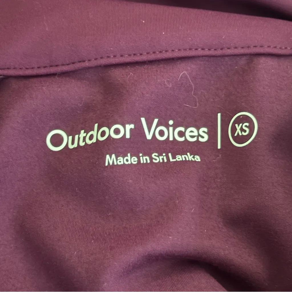 Outdoor Voices Frostknit Performance Hoodie in Purple - Image 5