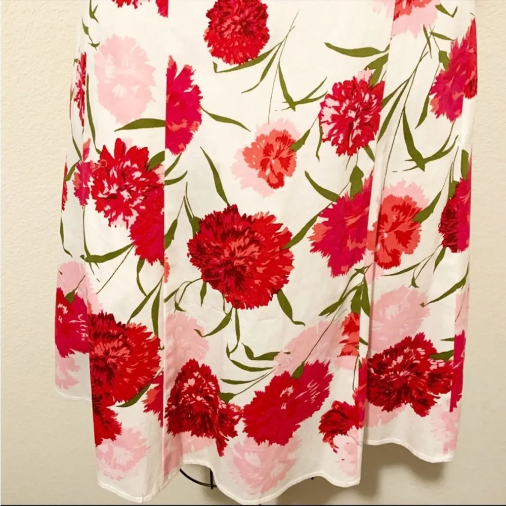 🌸Maggy London V-neck Fit & Flare Sleeveless Cotton Dress🌸NWT~4 - Image 13