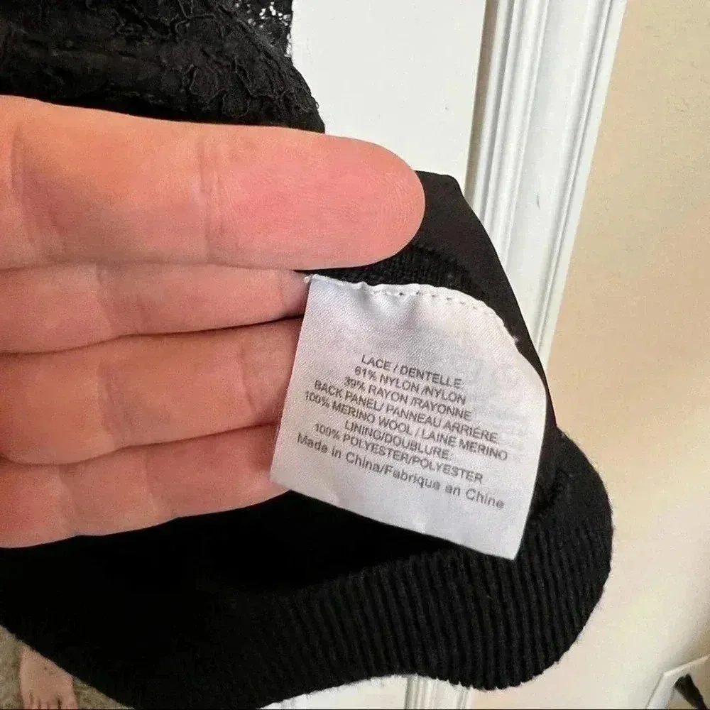 880 Tory Burch Lace Long Sleeve Blouse - Image 4