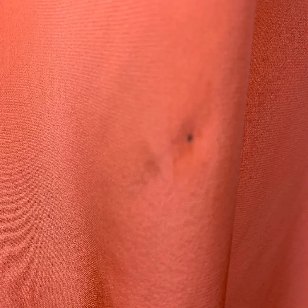 Amanda Uprichard Maxi Dress Sleeveless Embroidered‎ Floral Silk Orange Size XS - Image 5