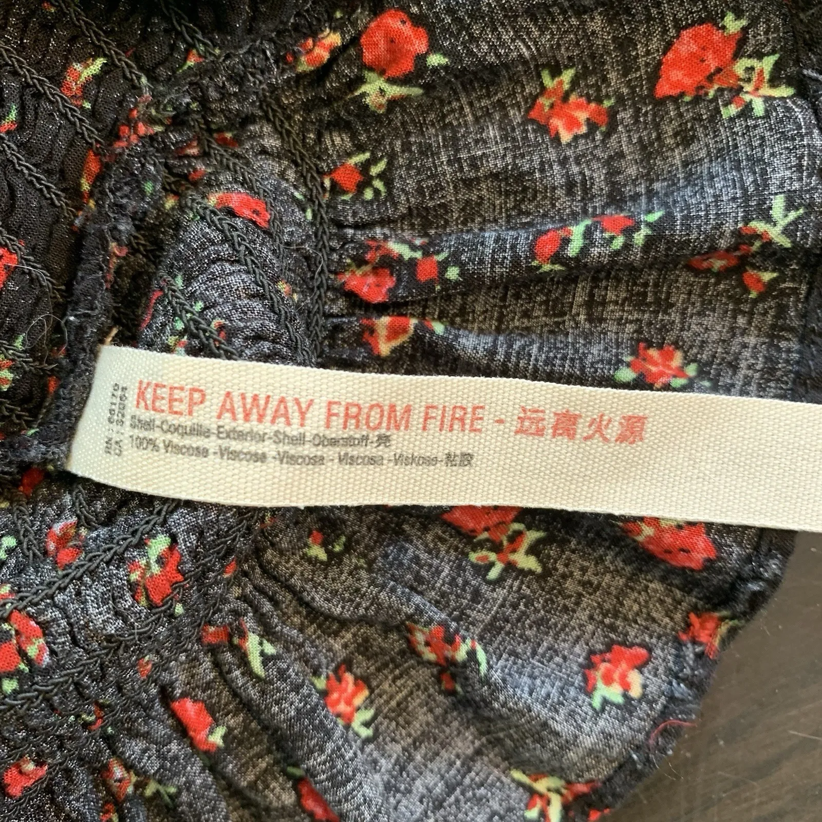 Free People Intimately Bella Mini Slip Dress XS Body Con‎ Smocked Cottage Floral - Image 5