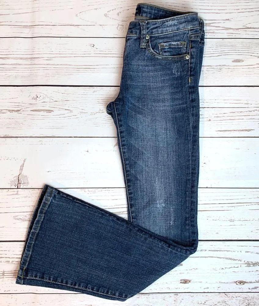 Vigoss Flare Distressed Jeans Size 0 - Image 4