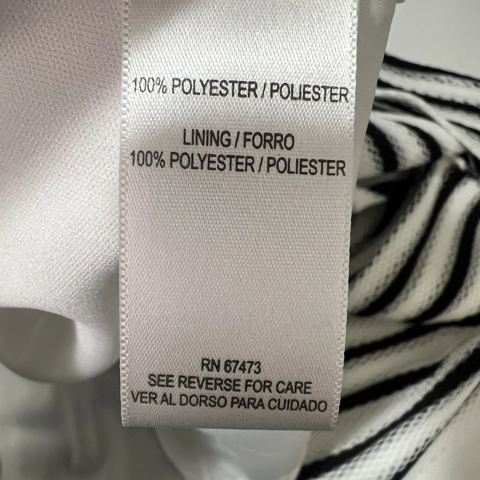 Melonie Women's White Black Gemma Sleeveless Flare Dress Size 8 Cottage Whimsy. - Image 7