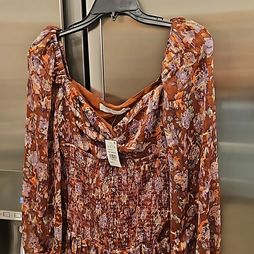 💕ASTR💕 Arlette Floral Sweetheart Long Sleeve Maxi Dress Floral Print Small NWT - Image 13