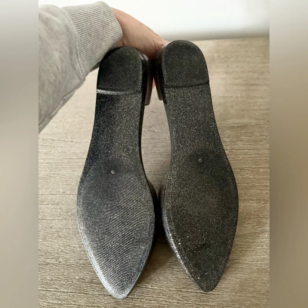 Jeffery Campbell Havana D’Orsay Flat in Black Sparkle - Size 7 - Image 6