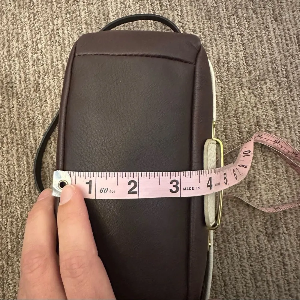 FOSSIL AVA Pebbled Leather Flap Colorblock Crossbody Purse ZB7388603 - Image 13