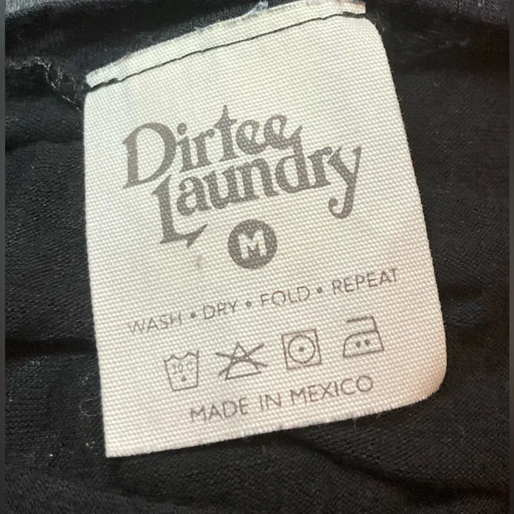 Dirtee Laundry- Black and sunflower tank top size medium‎ - Image 5