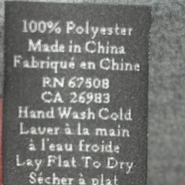 Vince Camuto Womens Pink Cable Knit Beanie and Plaid Scarf Set Faux Fur Pom - Image 5