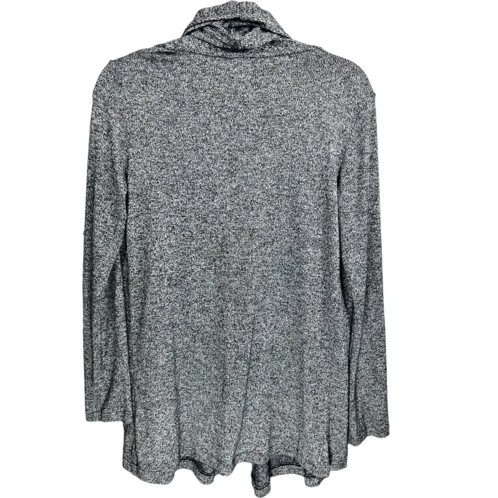 Athleta Pose Wrap Open Front‎ Cardigan Sweater Gray Size XS Cozy Athleisure yoga - Image 4