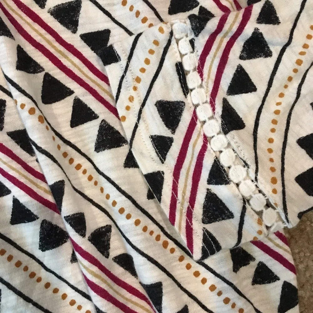 Lucky Brand Rhythm Tassel Blouse - L - Image 6