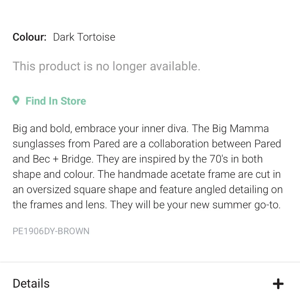 Bec + Bridge X Pared Big Mamma Sunglasses - Image 7