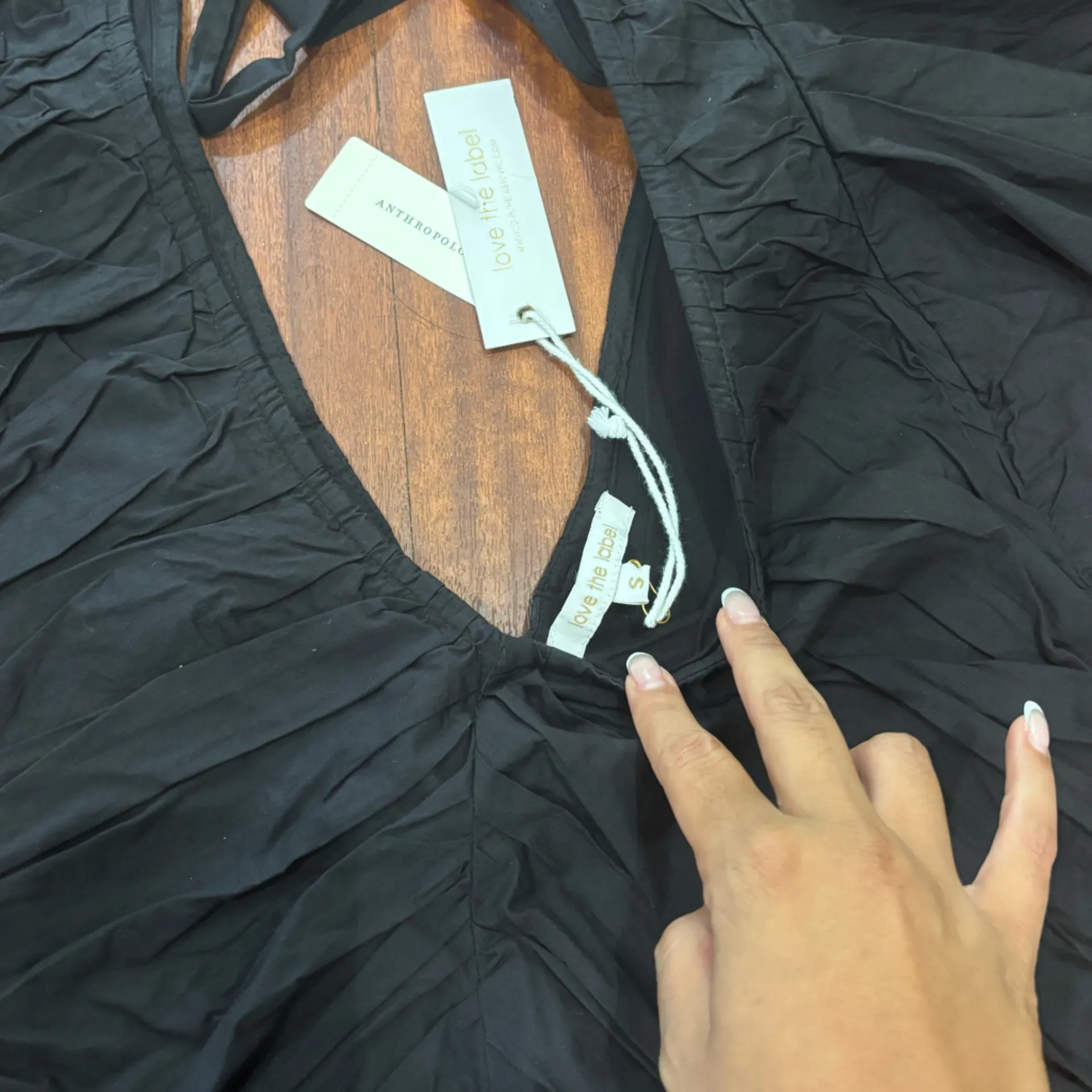 Anthropologie Love the Label Ruffled Mini Dress - Image 5