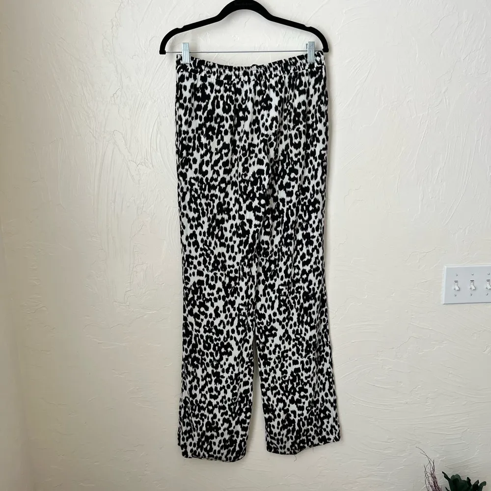 ZARA  Woman pull on leopard pants▪️size S - Image 8