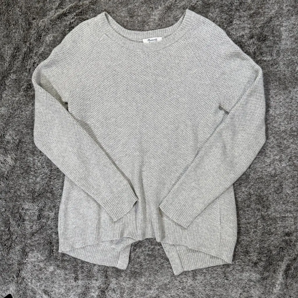 Madewell Province Cross-Back Pullover Sweater Sz S - Image 2