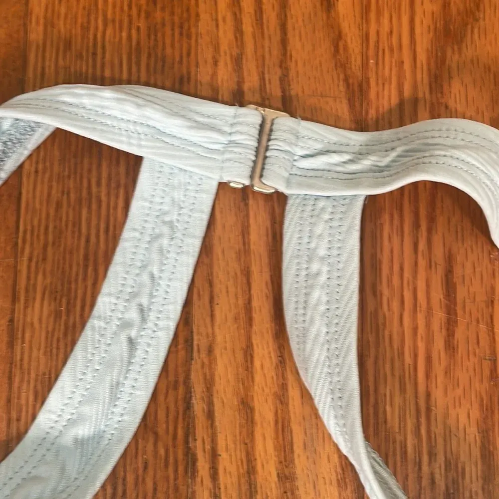 Ris-k‎ Lunar One-Piece Swimsuit Women's Swimsuit light Blue size M NWT - Image 5