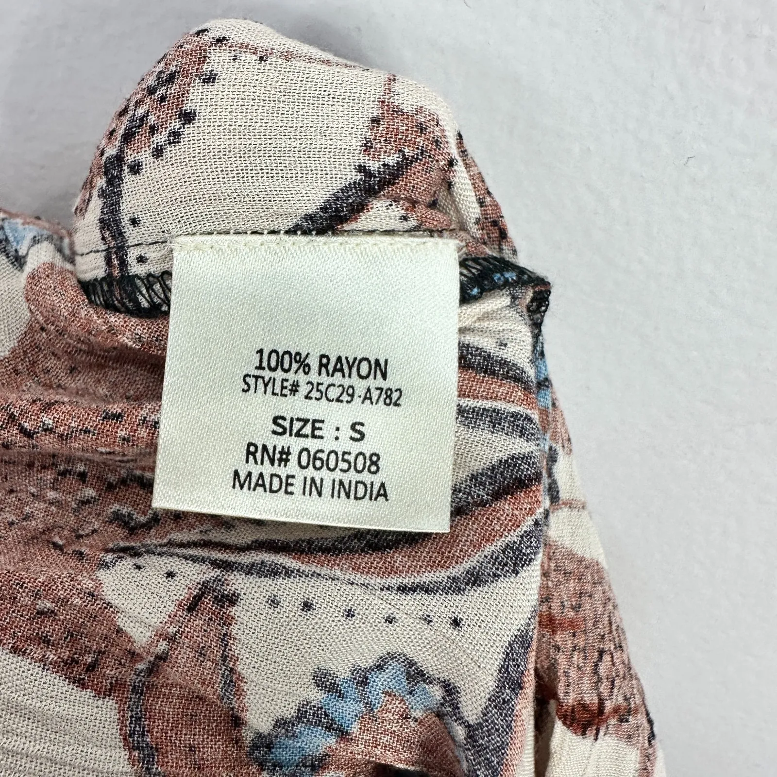 Francescas Shorts Small Boho Floral Tassel Trim Festival Vacation Indie NWT - Image 5