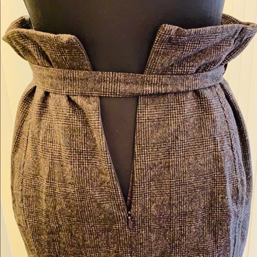 Vintage Stile Benetton Brown Tweed Skirt & Blazer - Image 8