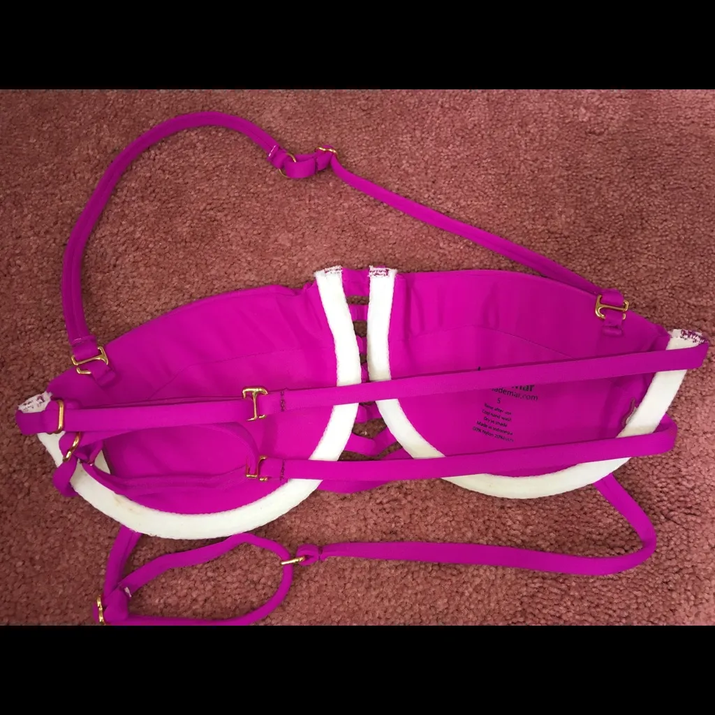 Issa De Mar Moorea top sz small Purple - Image 4