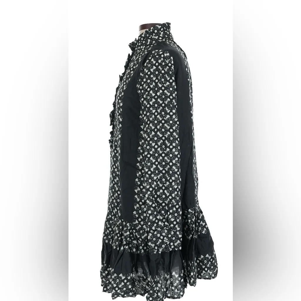 Tuckernuck Kate Black and White Mini Dress - Image 4