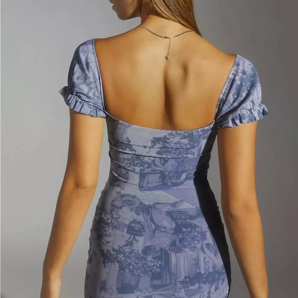 Urban Outfitters Women’s Mesh Short Sleeve Mini Dress Size XS - Image 2