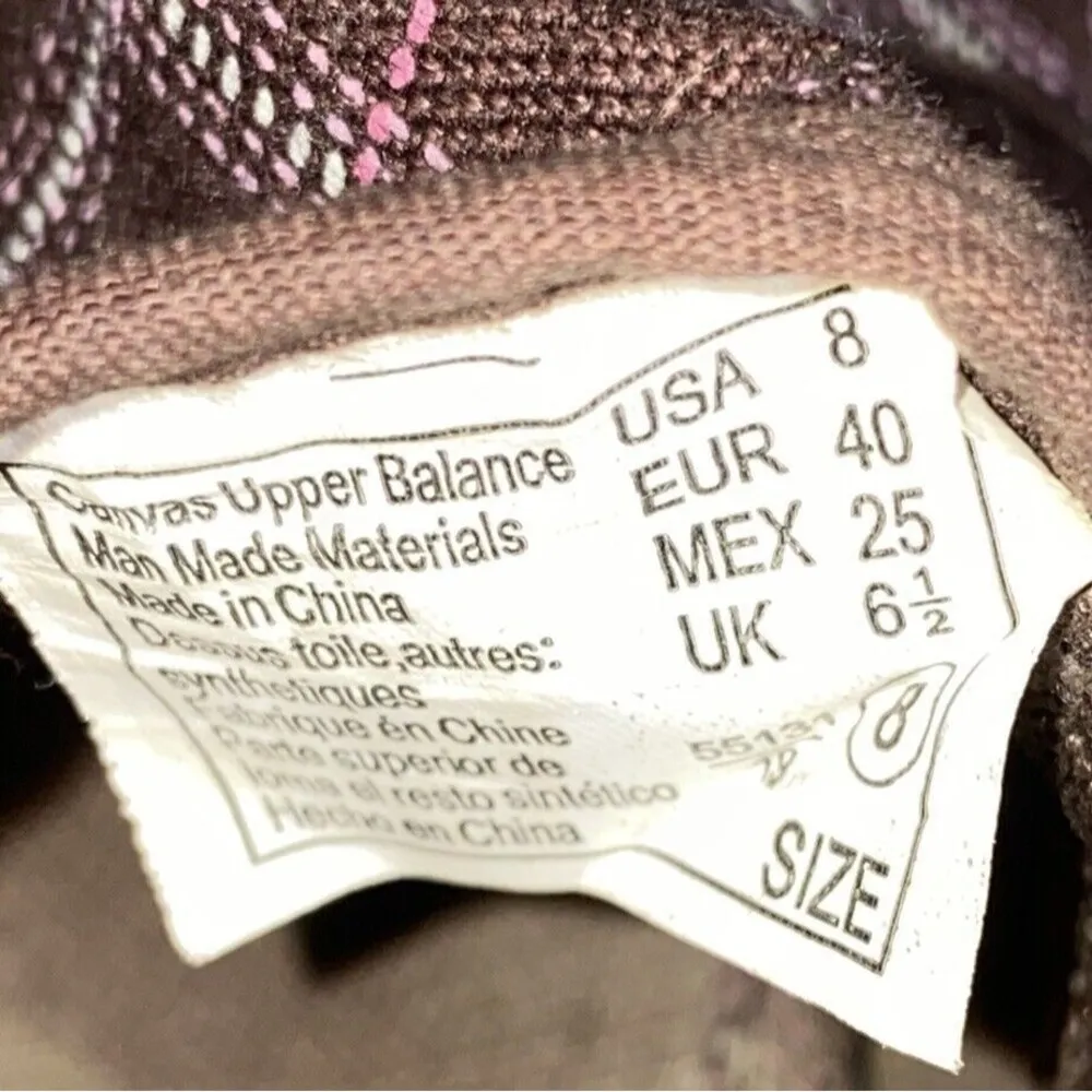 Airwalk Slip On Loafers Shoes Brown & Gray Plaid Women's Size 8 Style 55131 - Image 5