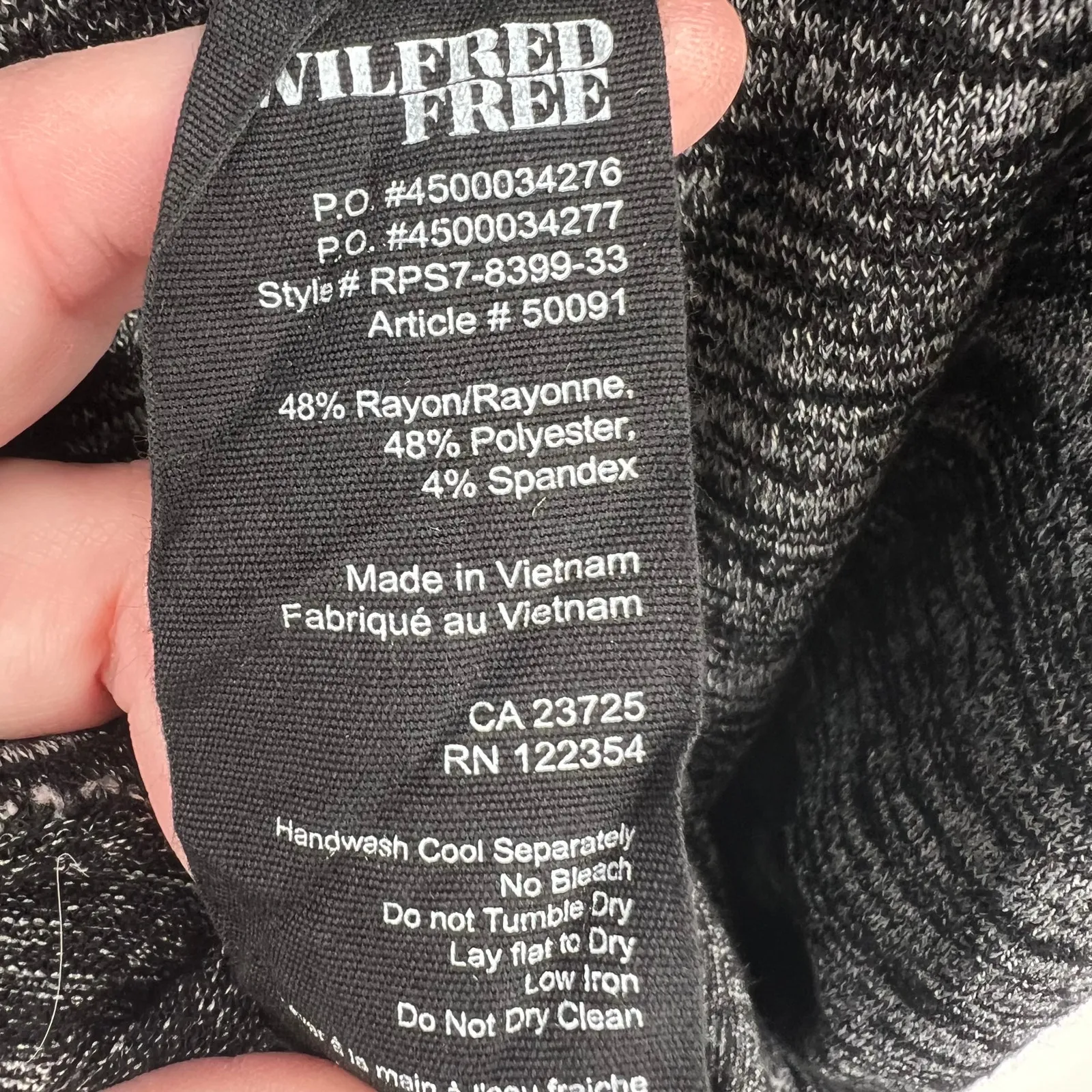 Wilfred Free Grey Midi Dress Size‎ Large - Image 6