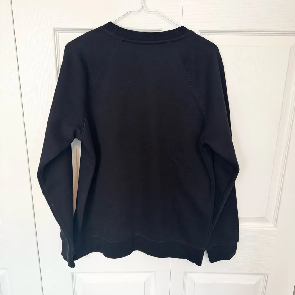 BRUNETTE THE LABEL "Jet Black" Classic Crew Neck Sweatshirt | Black M/L Size M - Image 5