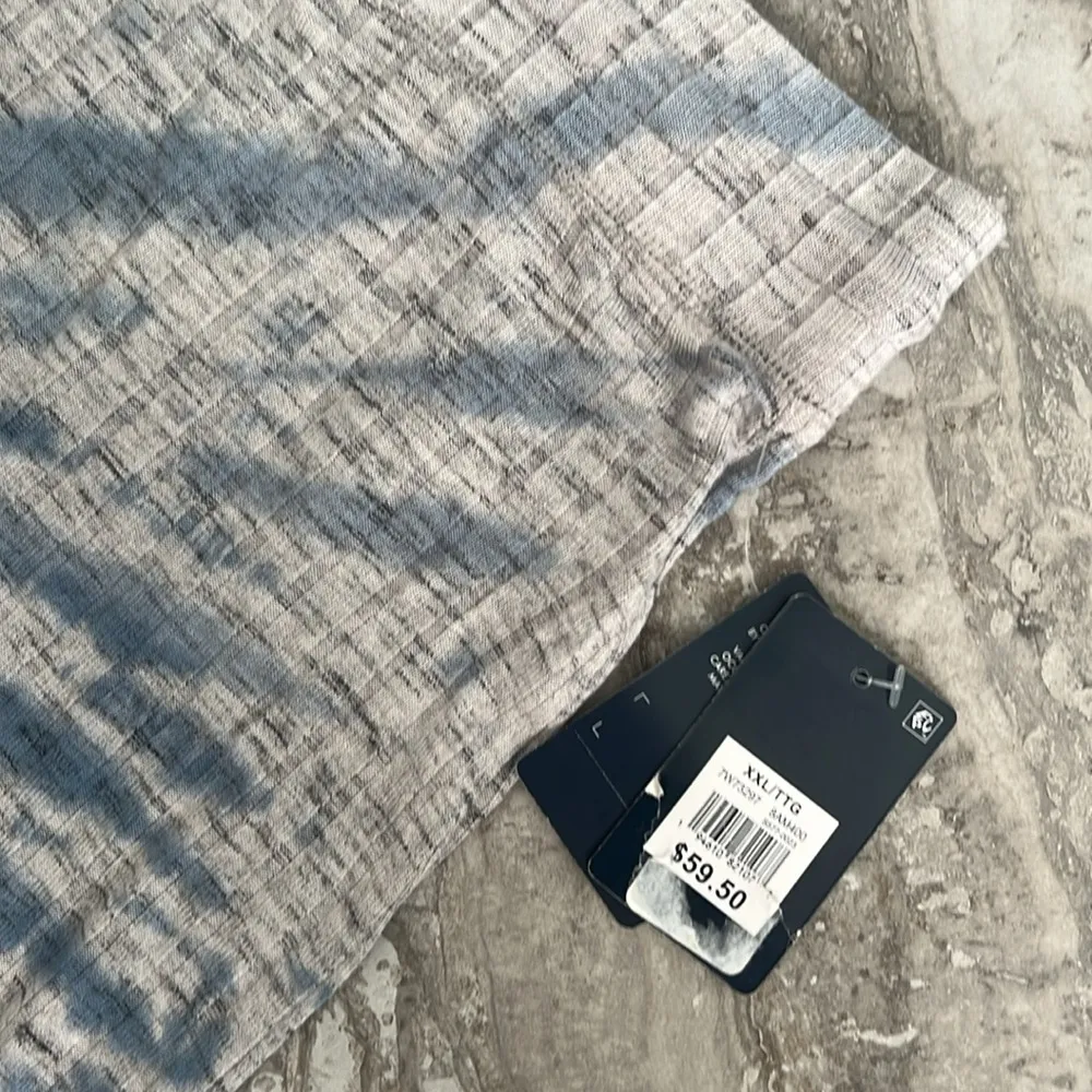 Lucky Brand Cloud Jersey Rib Short, Navy Tie Dye Size XXL, New w/Tag $59.50 - Image 8